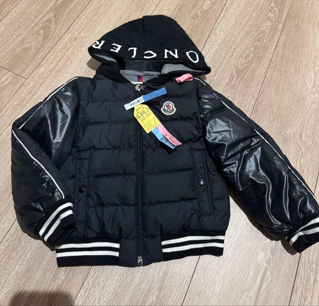 MONCLER ブラック ダウンジャケット　※値下げ中
