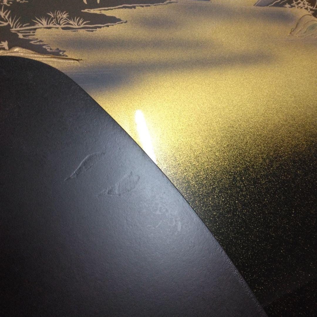 五月飾り 富岳黒屏風 平台　☆ 大幅値下げ !! ☆