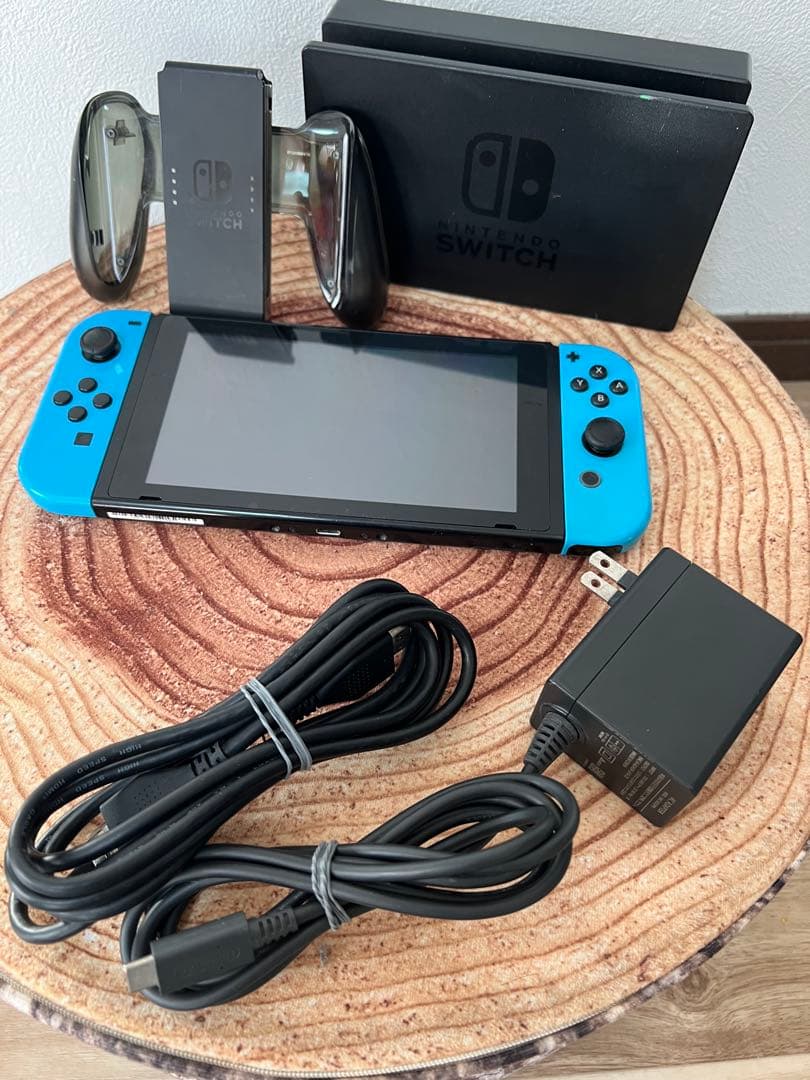Nintendo Switch ニンテンドースイッチ本体　BLU/BLU箱無し