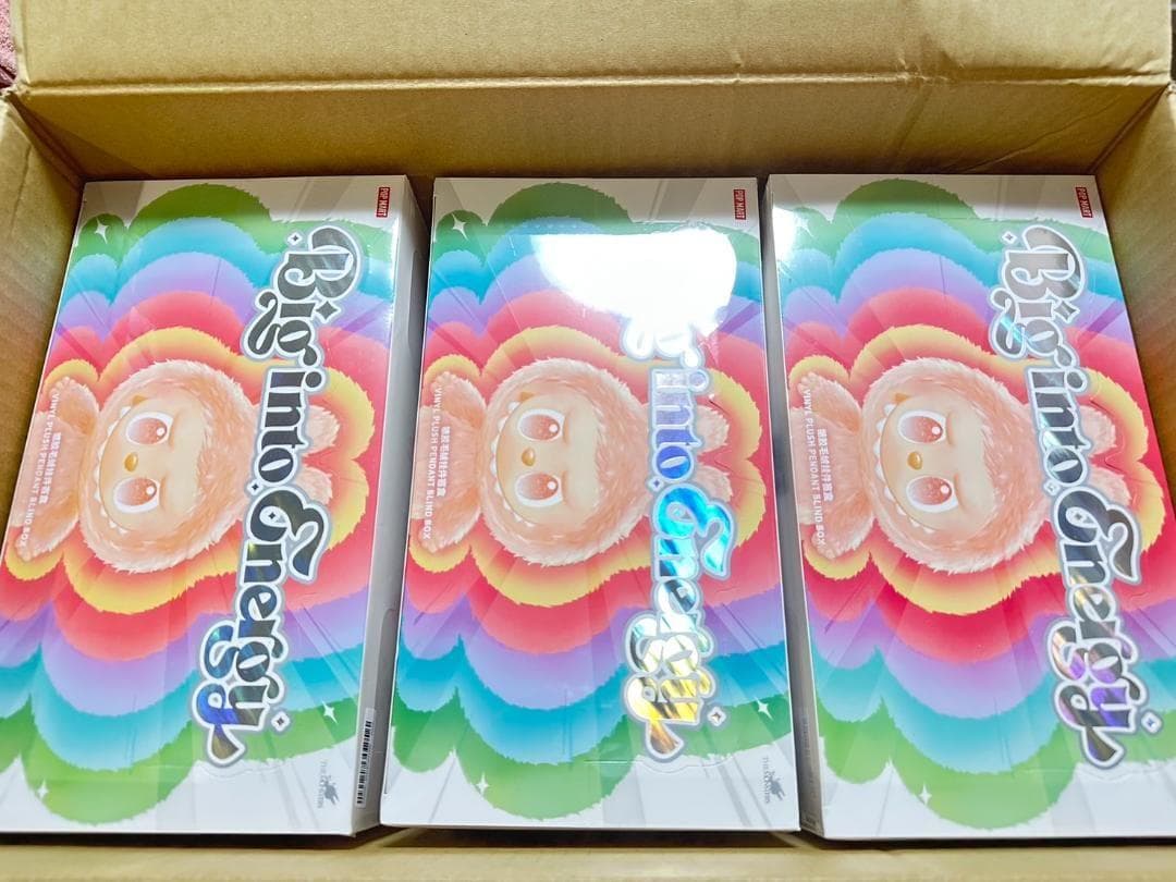正規品 POPMART LABUBU Big into Energy 3アソート