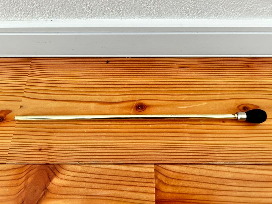 MITSUKE バスクラリネット用エンドピン チタン入り真鍮 (先端：チタン)