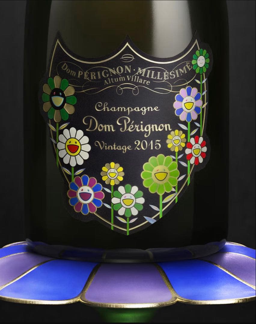 【完全新品未開封】　ドンペリニヨン村上隆限定2本セット（2015、ロゼ2010）