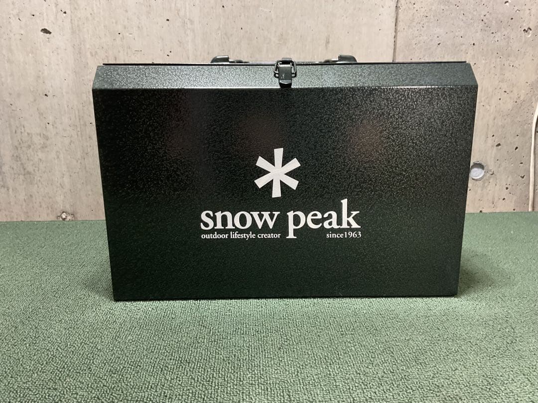 廃盤・激レア・未使用 バーベキュー ボックス スノーピーク  peak