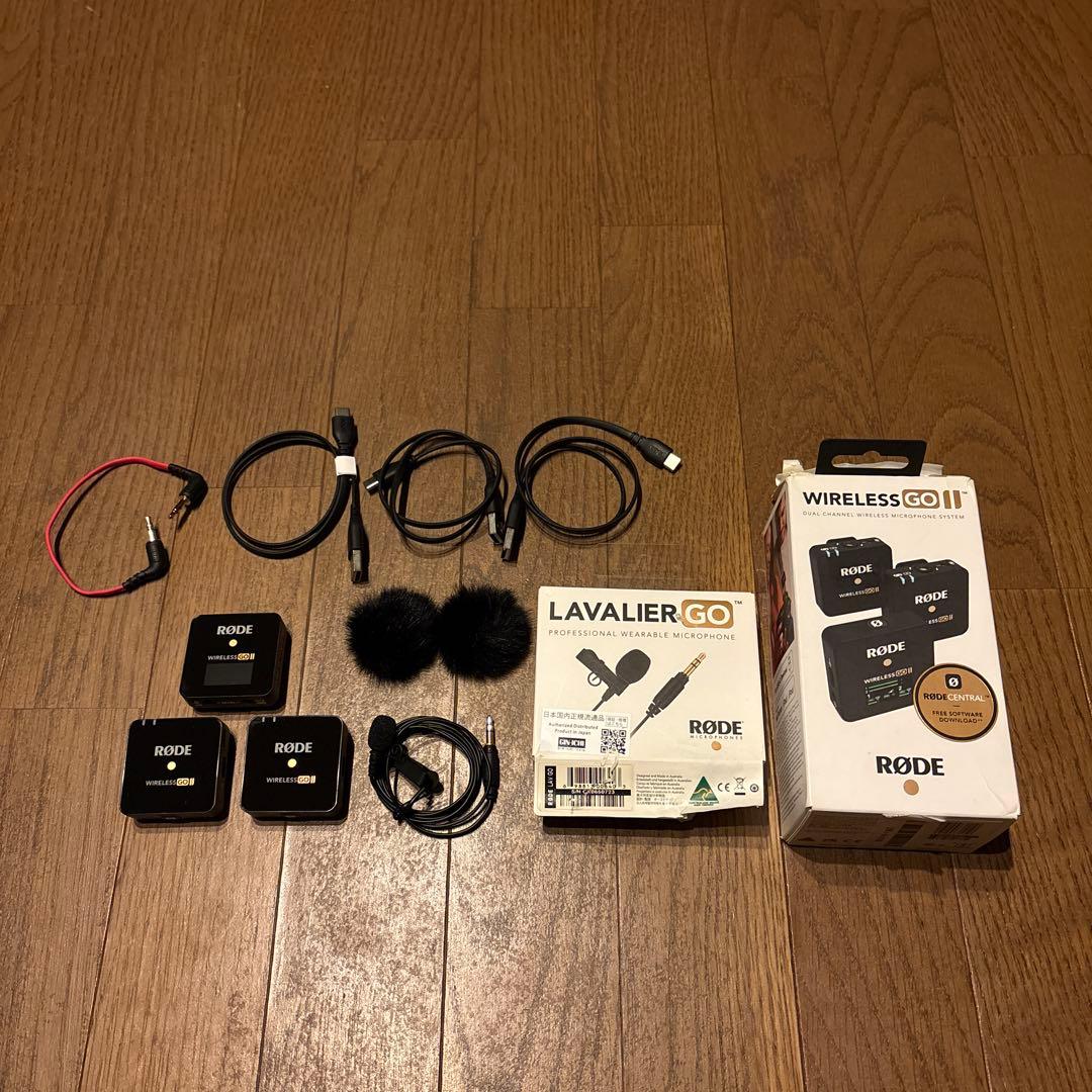RODE Wireless GO II ＋ラベリアマイク1個