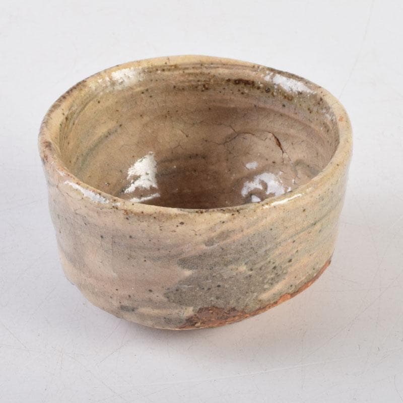 唐津焼　小山冨士夫(古山子)　酒觴　酒盃　明治村茶會　共箱　V　8931