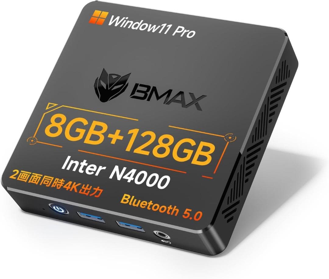 ミニPC 8GB+128GB 動作より安定 Windows 11 Pro