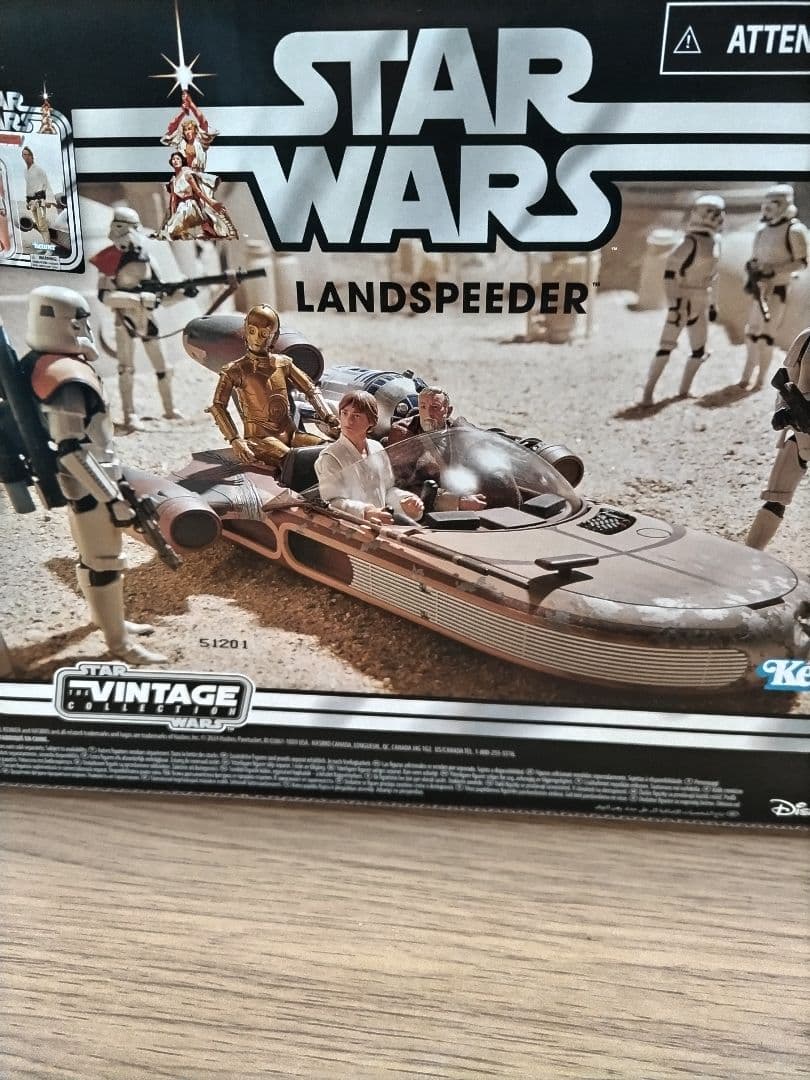 ハズブロヴィンテージコレクション スターウォーズ ルーク付属ランドスピーダー