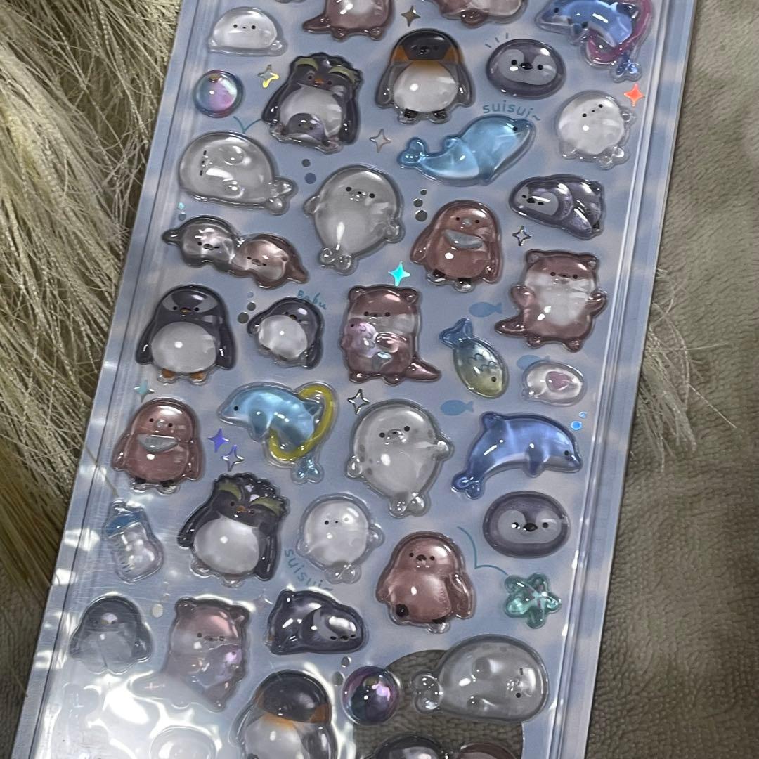 水族館限定　クーリア　正規品　ボンボンドロップシール　４枚セット ②