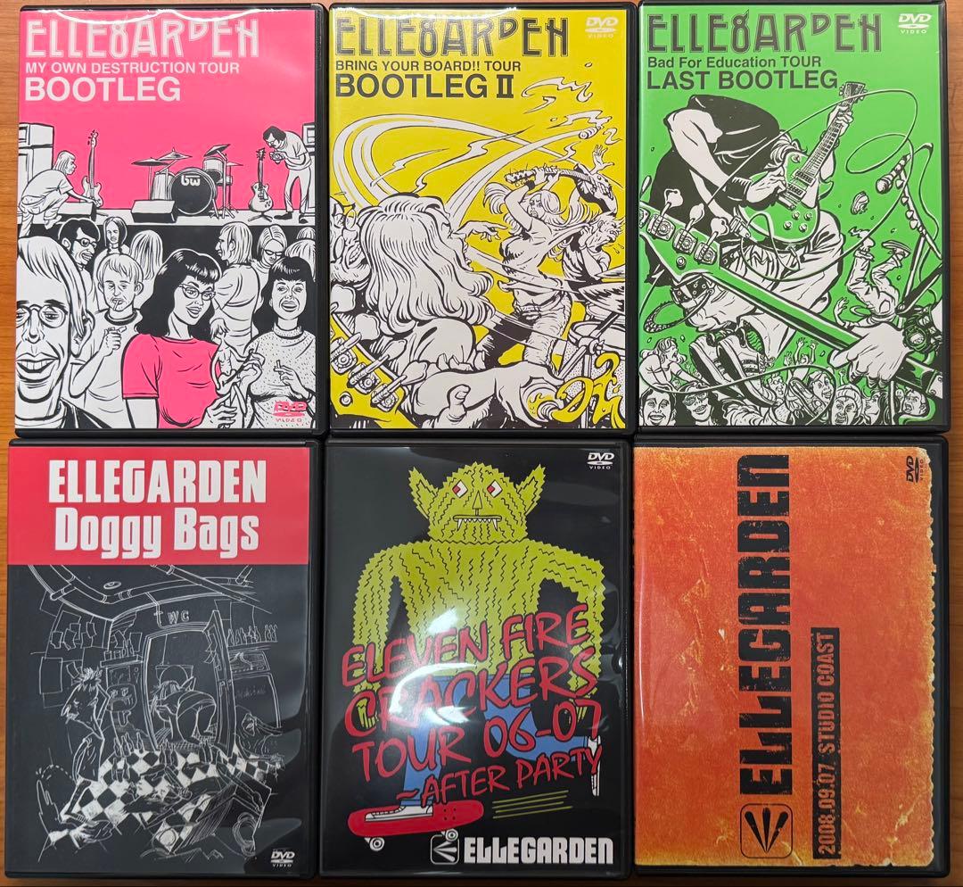 ELLEGARDEN LIVE DVD 6巻セット