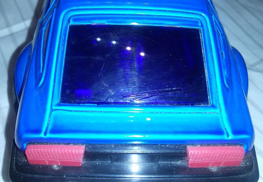 イチコー　フェアレディZ　ブリキ　青色ブルー　超希少色　中古　レトロ