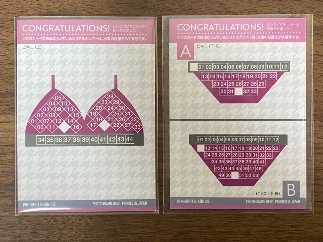 東雲うみ トレカ ピンスポビキニカード 07 38/44 08 19/53
