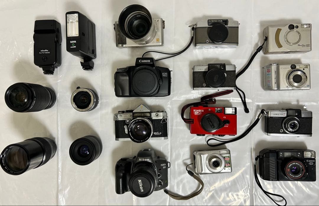 カメラ・一眼レフ・デジカメ・レンズ・ストロボ等 まとめ売り