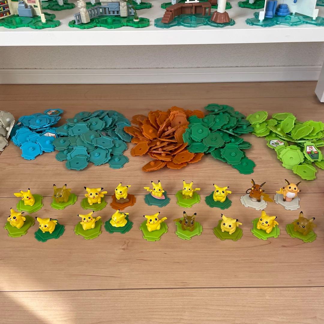 d*2様 【希少】ポケモン フルカラーコレクション フィギュア タウン まとめ売