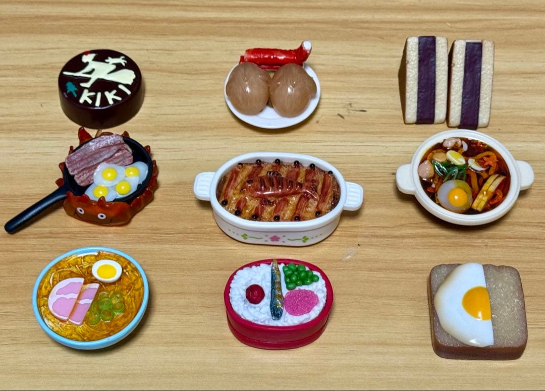 Yジブリパーク限定 オリジナル 食べ物マグネット 7種セット