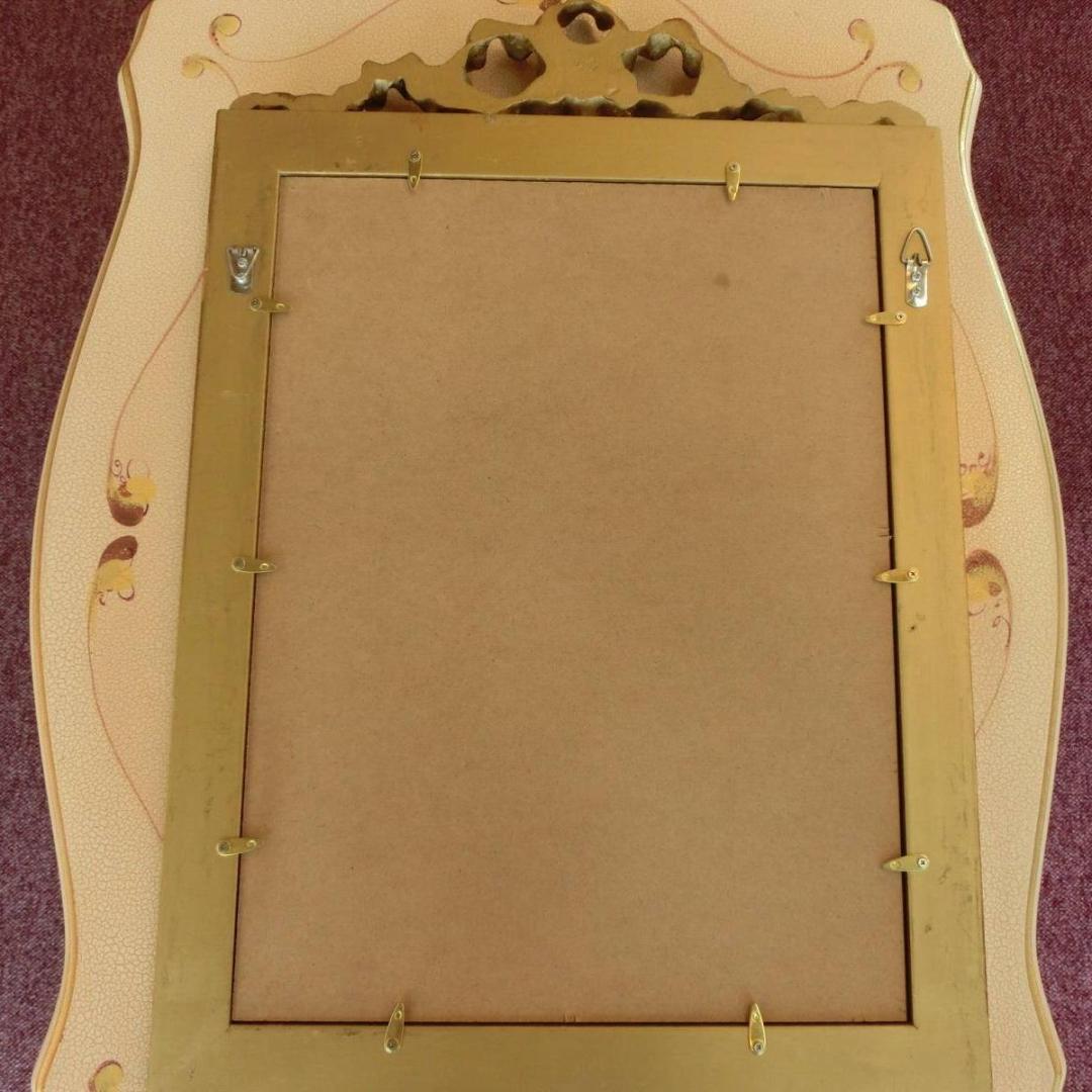 ロココ調　貴族の額絵　レッスン　アンティークゴールド　アクリルセット