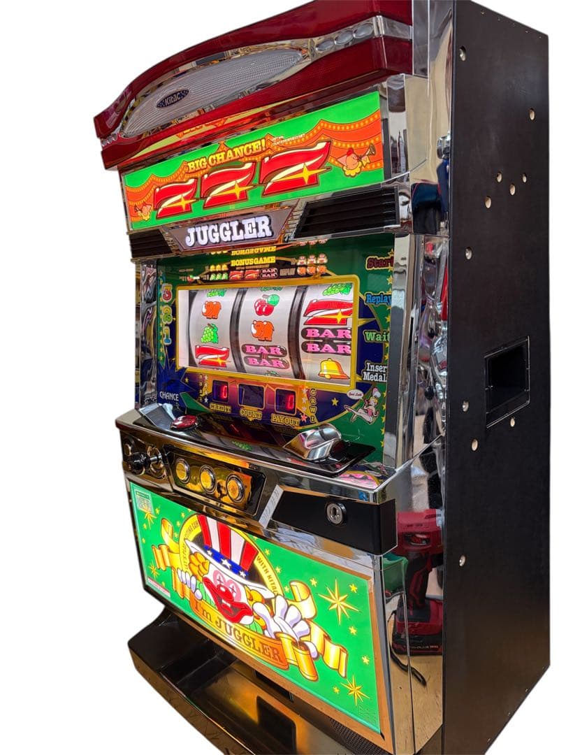 【送料込】アイムジャグラーEX-TP グリーンパネル パチスロ 実機 引取可①