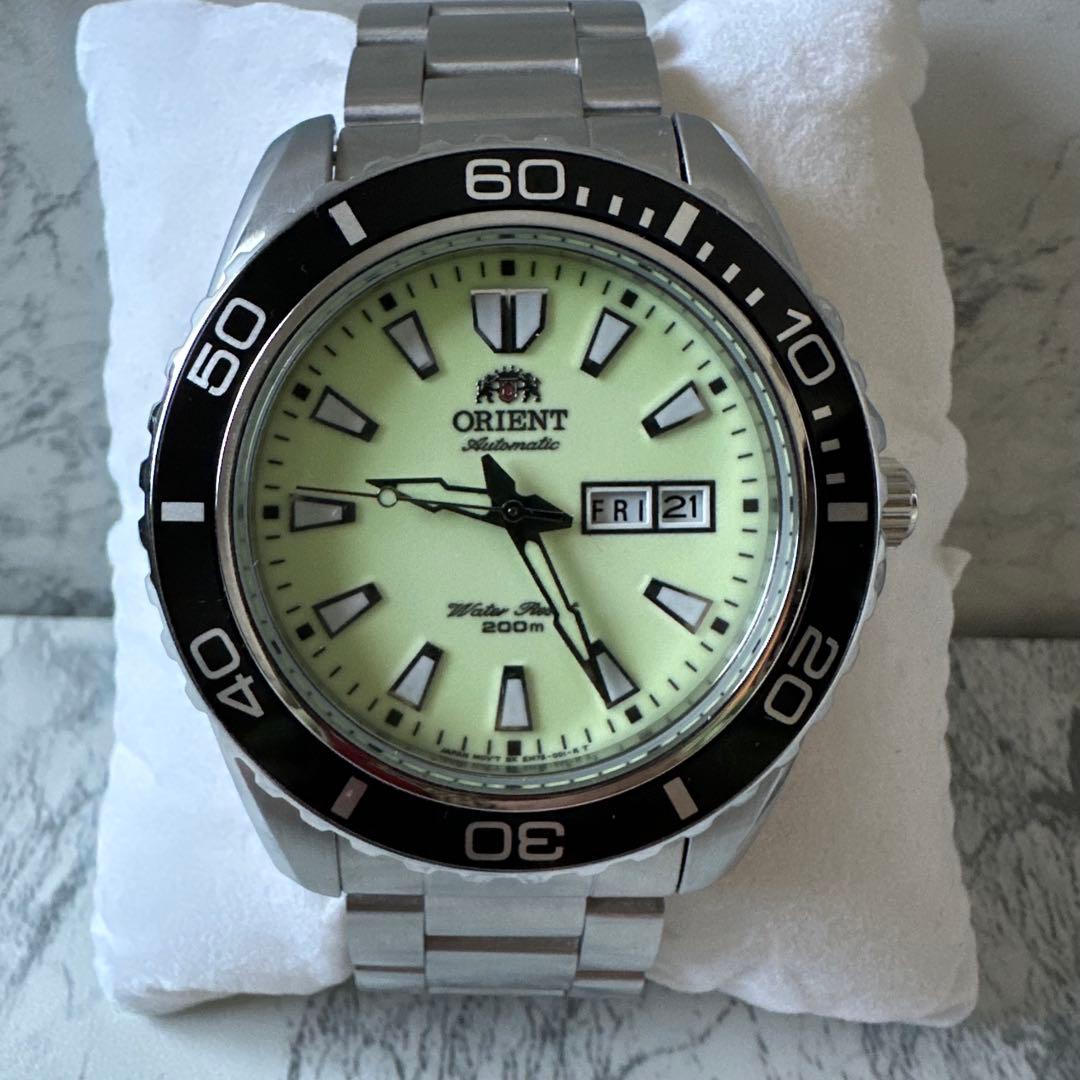 希少 ORIENT MAKO XL 全面蓄光 ルミブライト FEM75005R9