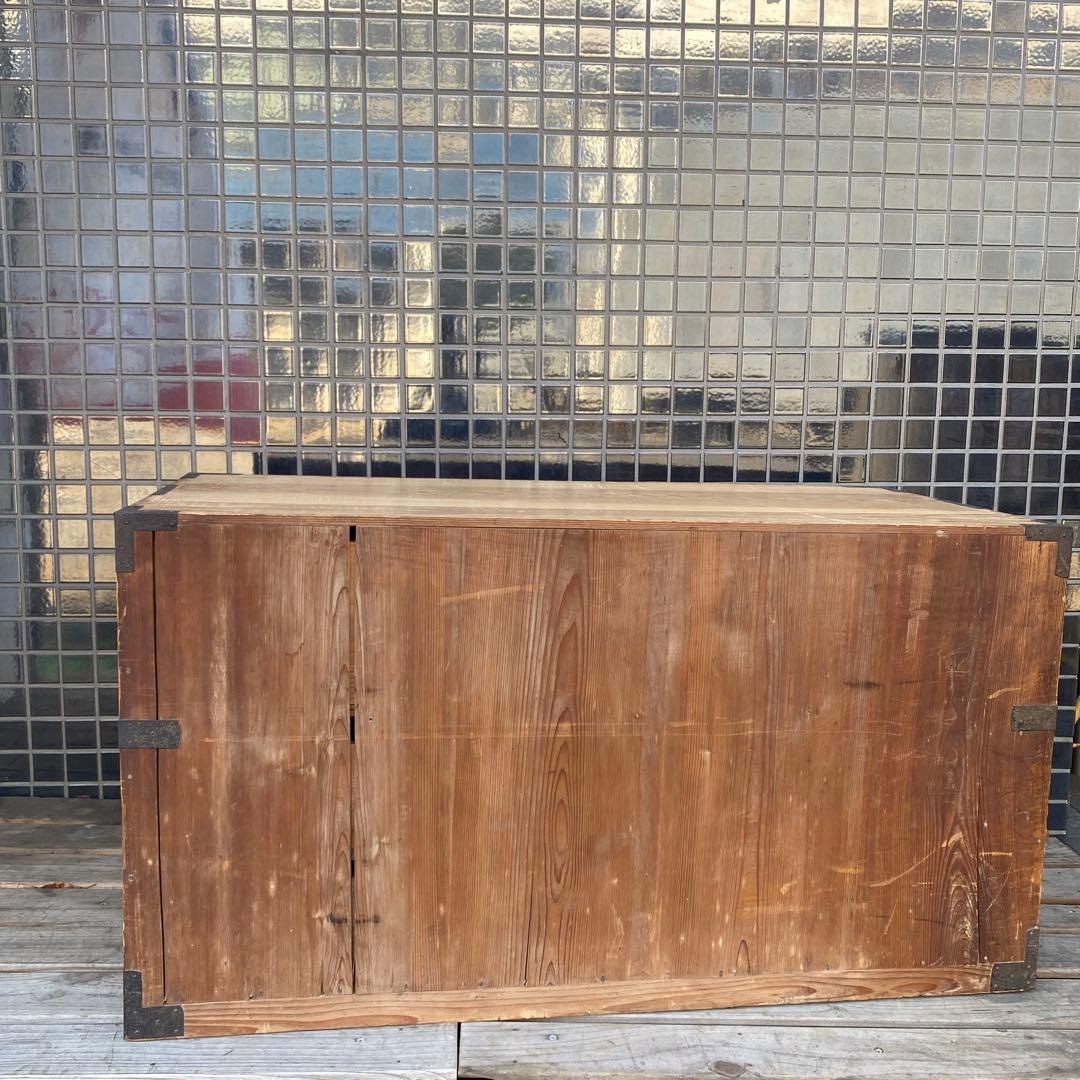 時代物 桐箪笥 時代金具 店舗什器 骨董品 古民家 蔵出し アンティーク