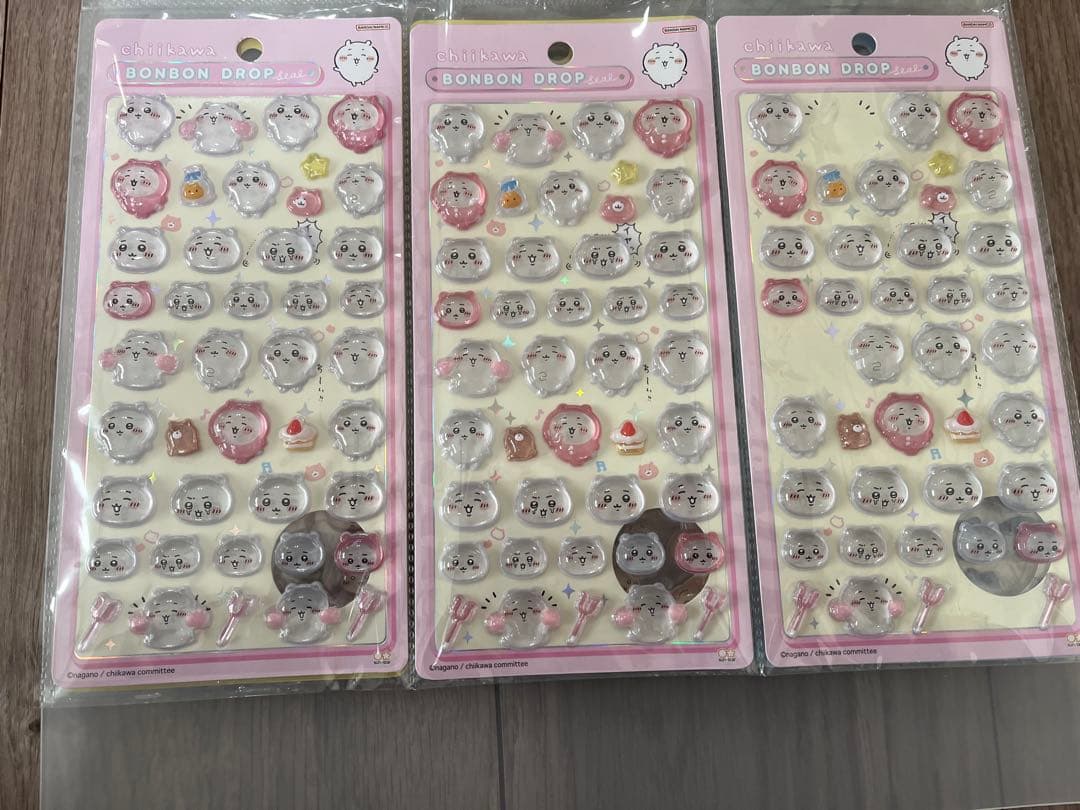 ボンボンドロップシール　まとめ売り　シール帳　完成品