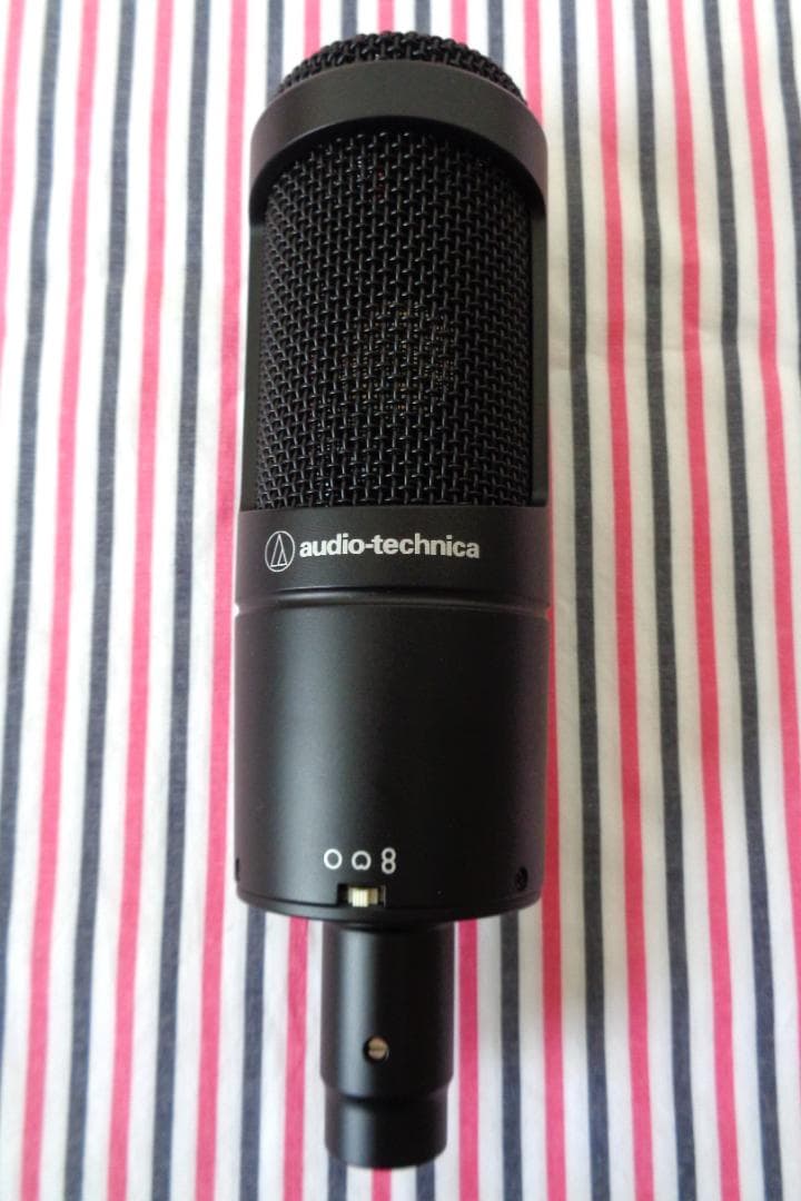 audio-technica AT2050　ポップガードAT-PF2付　美品