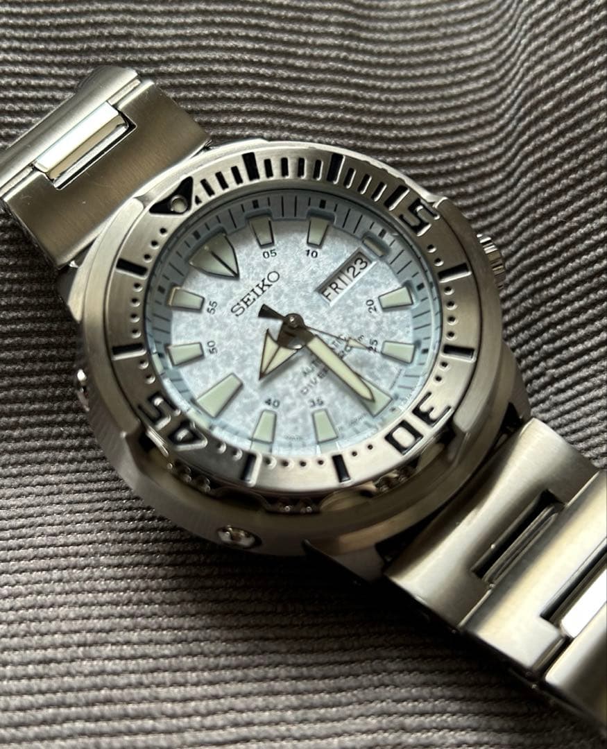 【極美品‼️】SEIKO PROSPEX SBDY053 ツナ缶 アイスブルー