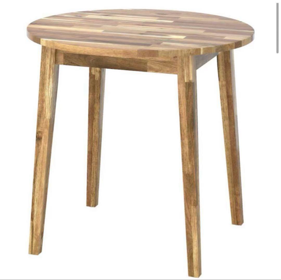 【IKEA】ナッカンネース ダイニングテーブル　円卓