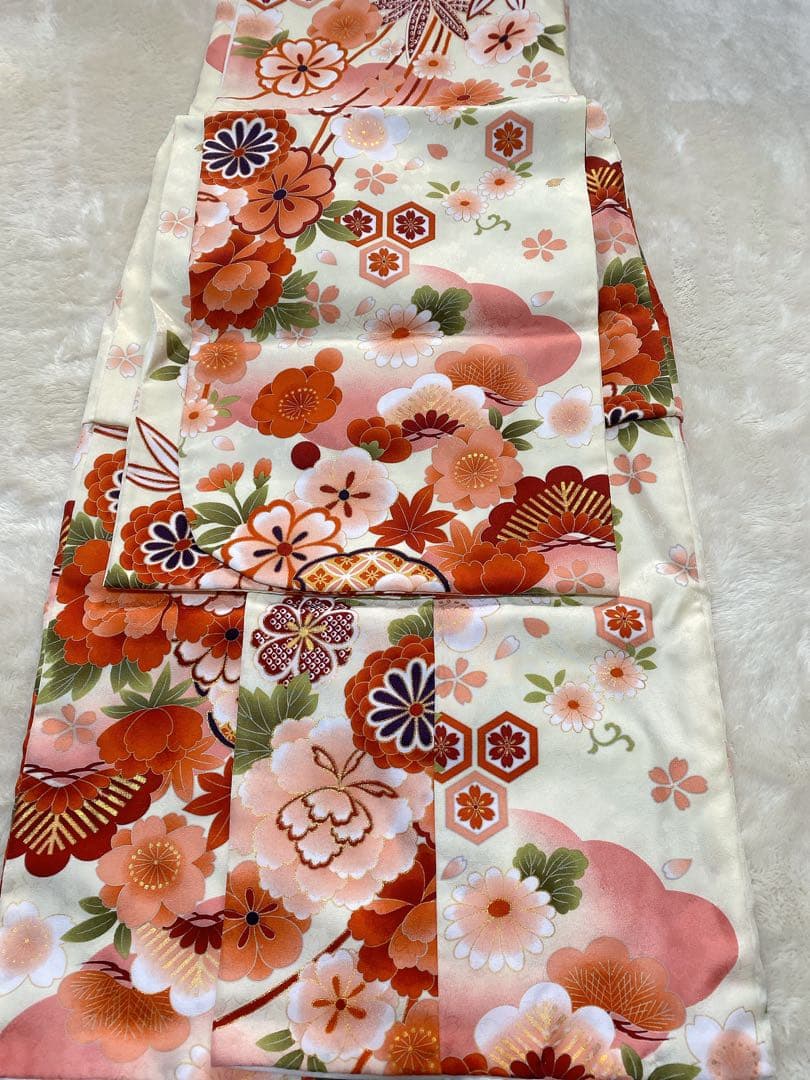 七五三　3歳女の子　￼着物セット　￼マユミブランド