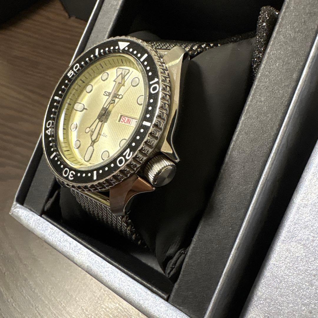 セイコー SEIKO 腕時計 5 SPORTS 逆輸入　自動巻 SRPE75K