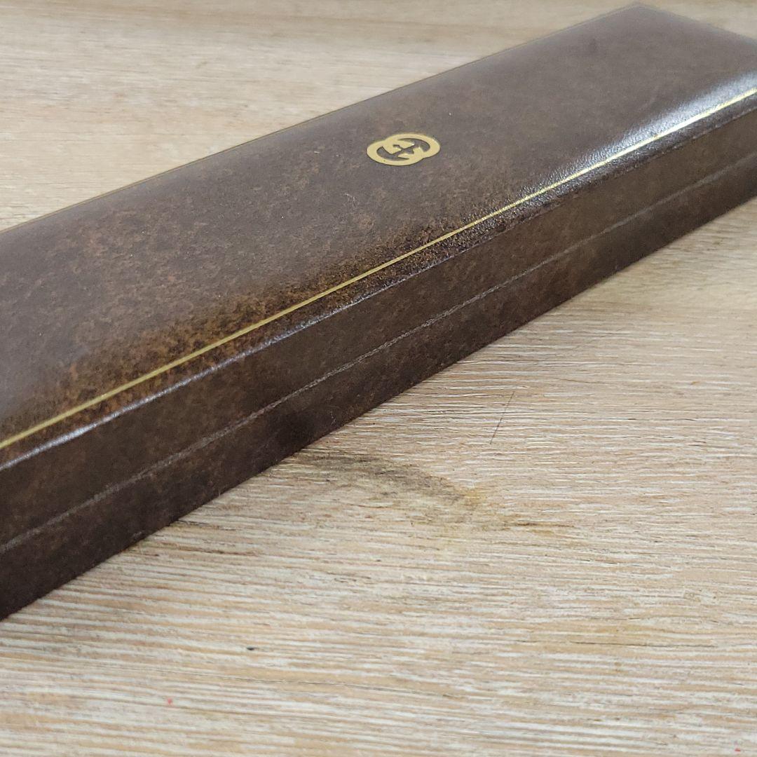 純正ケース付き GUCCI グッチ レディース腕時計 スクエアフェイス 革ベルト