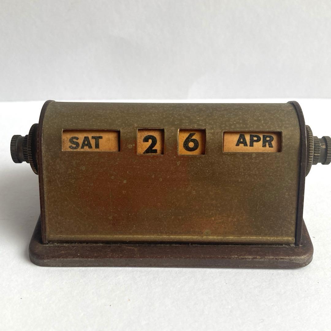 ヴィンテージ　万年カレンダー