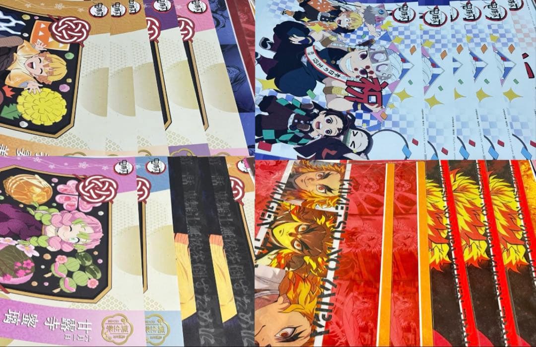 鬼滅の刃 ランチョンマット ランチョンマットクリアファイル 大量 まとめ売り