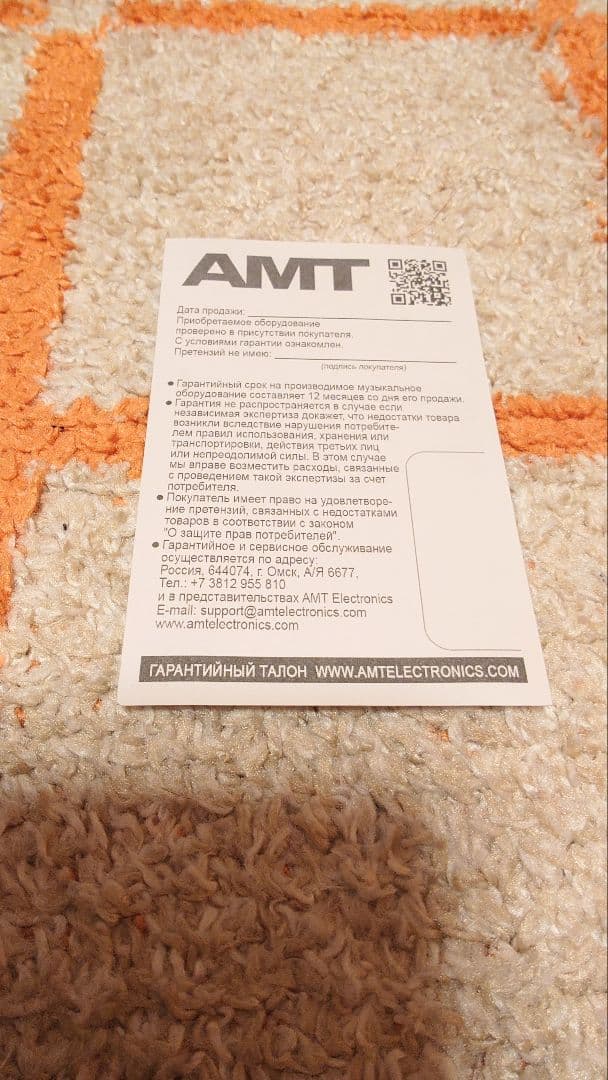 ギター AMT D2 electronics d2