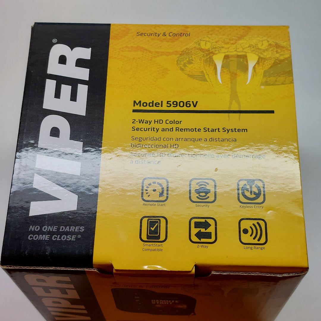 VIPER 5906V カーセキュリティ カラー液晶リモコン エンスタ機能あり
