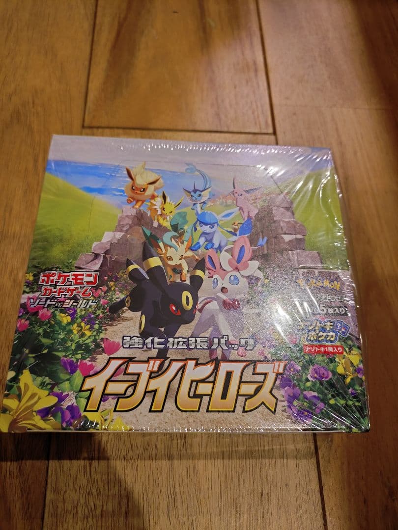 ポケモンカード イーブイヒーローズ シュリンク付き　未開封　BOX