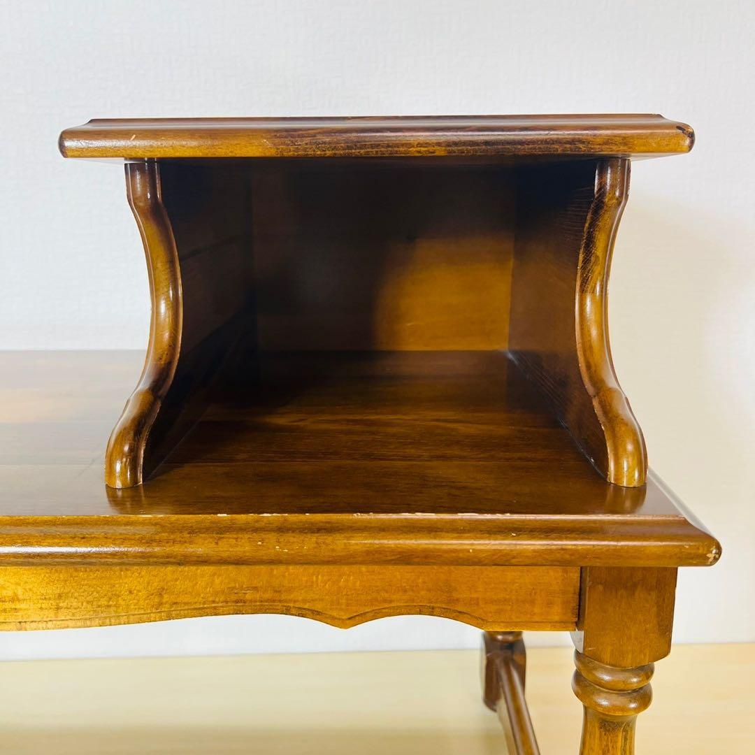 karimoku カリモク テレフォンベンチ 電話台 ローデスク 飾り台 机 台