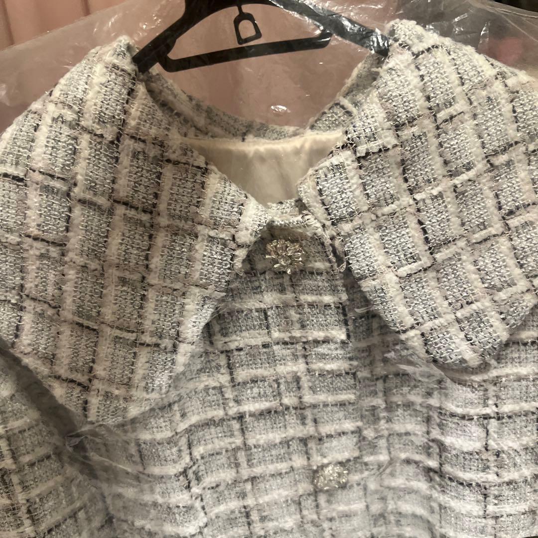 チェスティ⭐️ツイードビッグカラーコート⭐️1