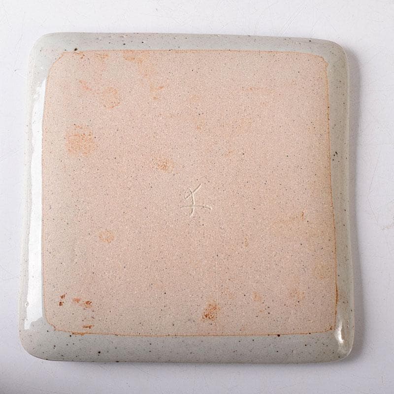 和食器　美濃焼　加藤幸兵衛陶窯　色絵　絵変銘々皿　5客　共箱　N　7598