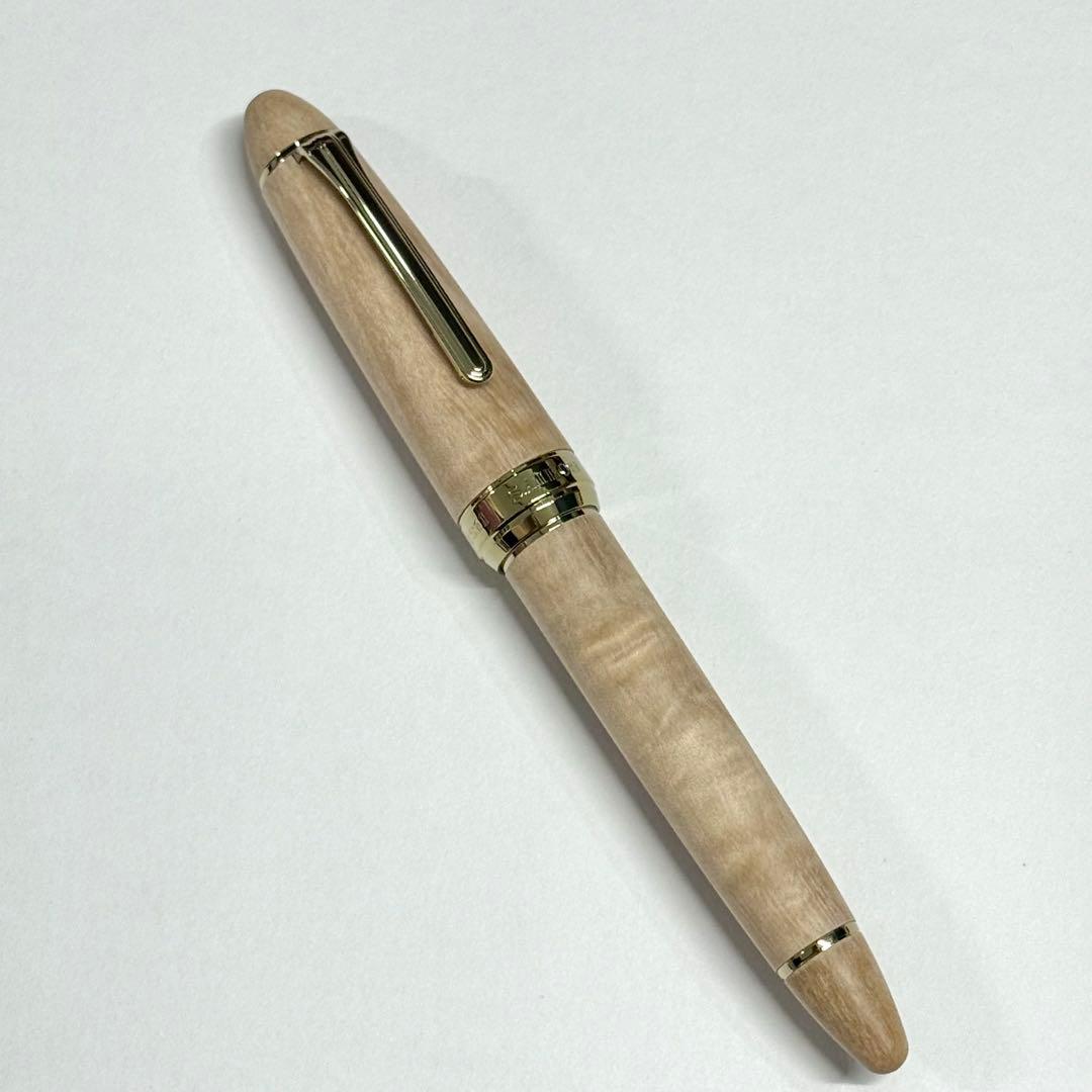 専用 SAILOR セーラー ハードメープル 万年筆 ナチュラル MF 中細