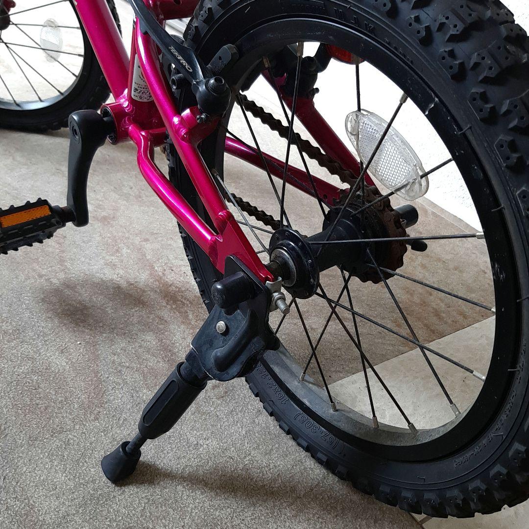 ヨツバサイクル　16インチ　ピンク