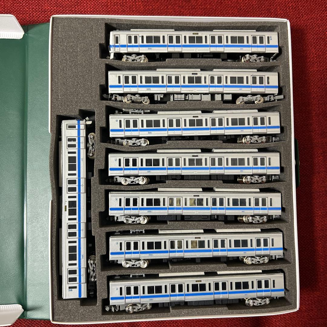 グリーンマックス 小田急2000形 8両 塗装済みキット 組み立て品 ジャンク品