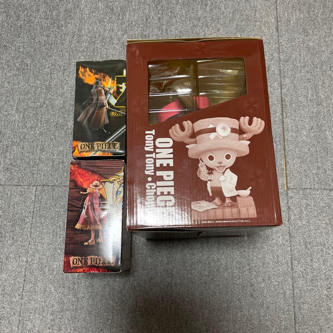 ワンピース　フィギュア3個セット　チョッパー　ジオラマ　フィルムz 新品未開封