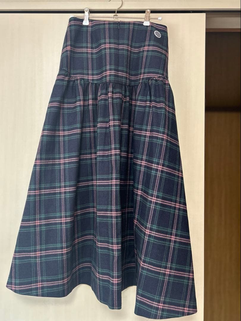 BORDERS at BALCONY プレイド チェック スカート 美品
