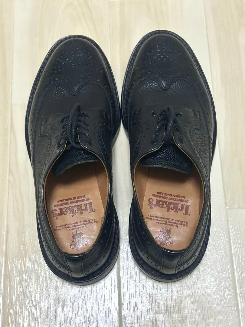 【美品】Tricker's トリッカーズ バートン 黒 26.5cm