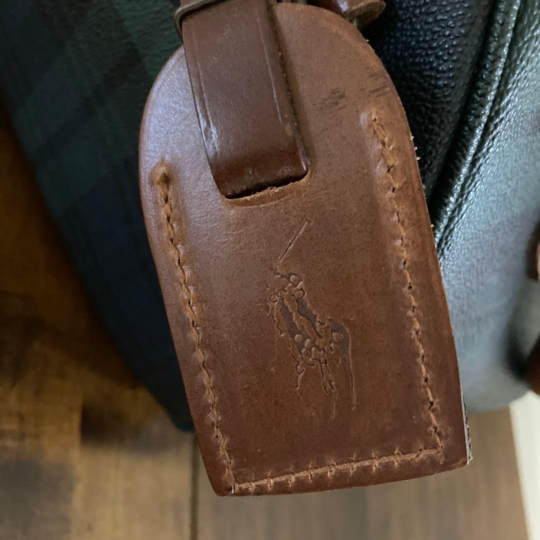 美品　ポロラルフローレン　ミニボストンバッグ