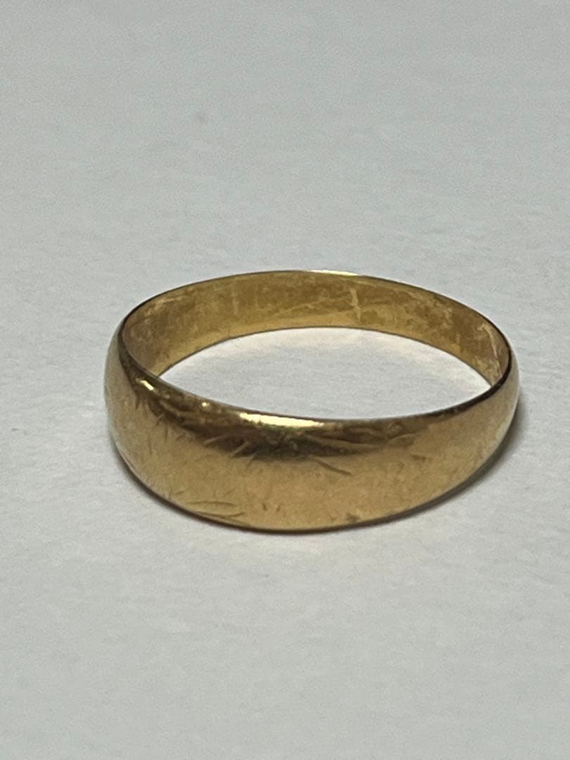 本物18金　リング