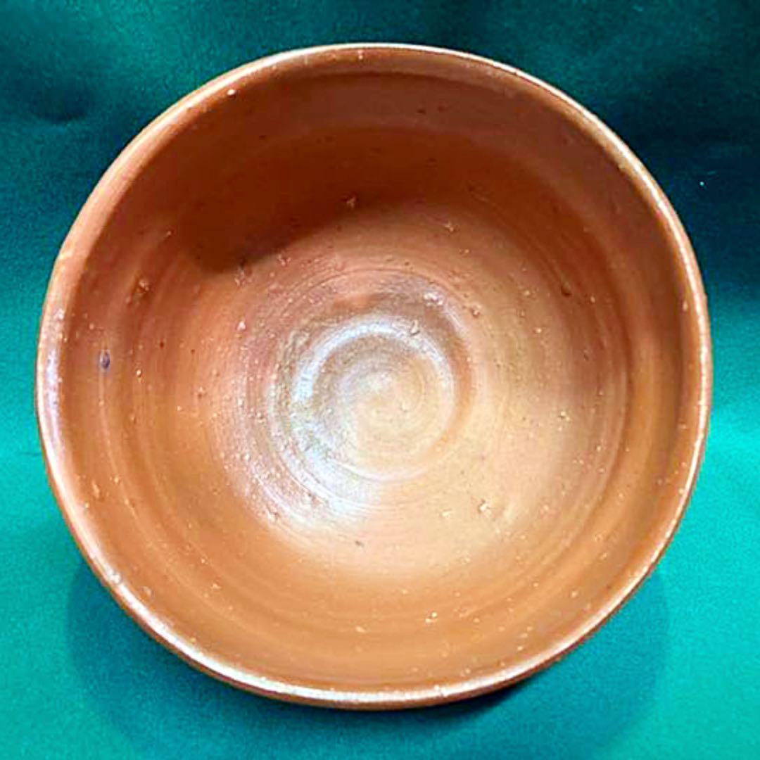 小西陶蔵　備前焼　緋襷　共箱　共布　栞　茶道具