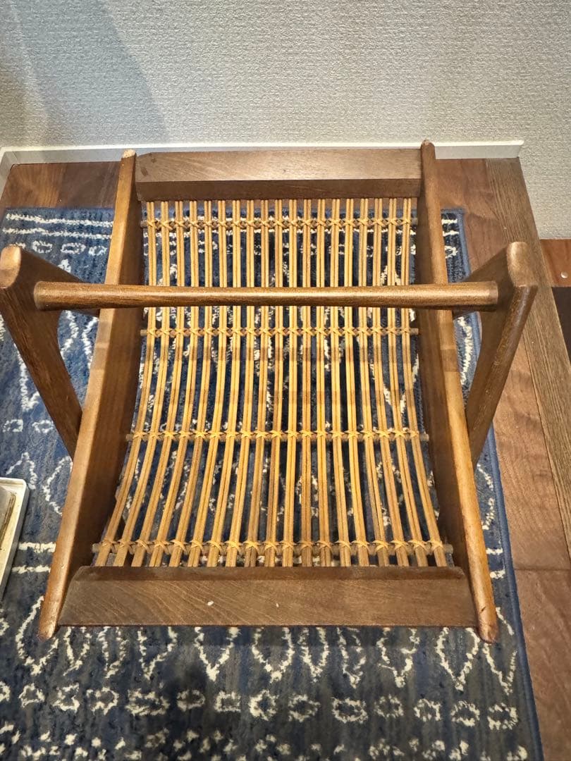 オールドマルニ maruni 1960年代 マガジンラック 孔雀ロゴ