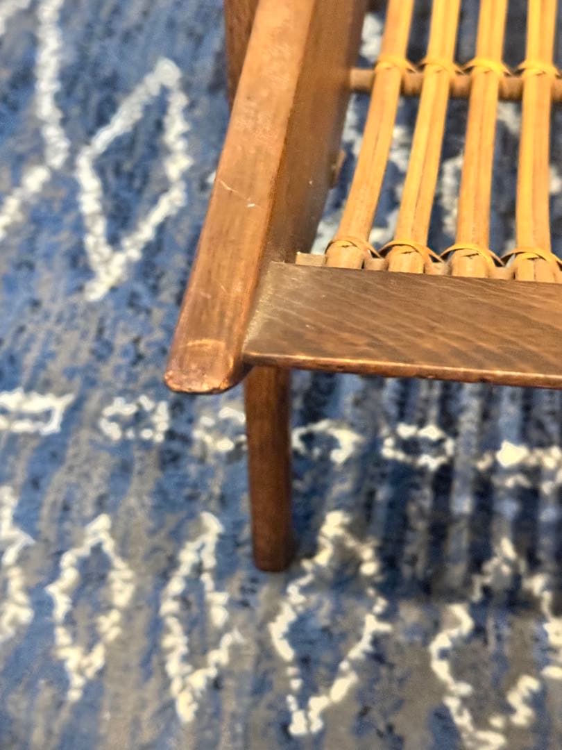 オールドマルニ maruni 1960年代 マガジンラック 孔雀ロゴ