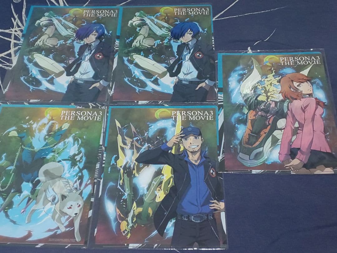 ペルソナ3 クリアファイル 特典 5点