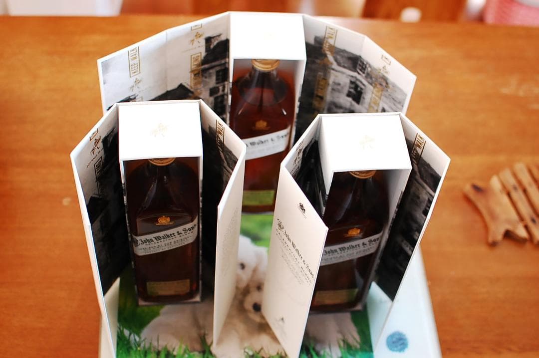 ジョン ウォーカー&サンズ セレブラトリー ブレンド ウイスキー　3本